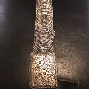 21 In. Ladies Stretch Brass Belt